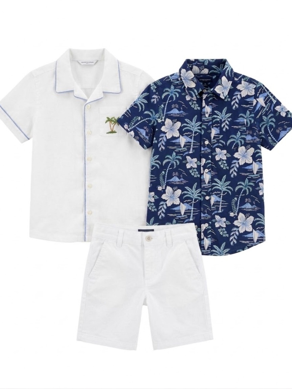 Janie and Jack Boys Size 7 Summer Mix & Match 3-Piece Set
